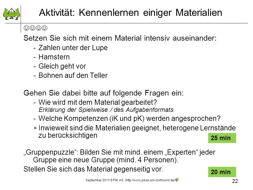 Bedeutungsübersicht